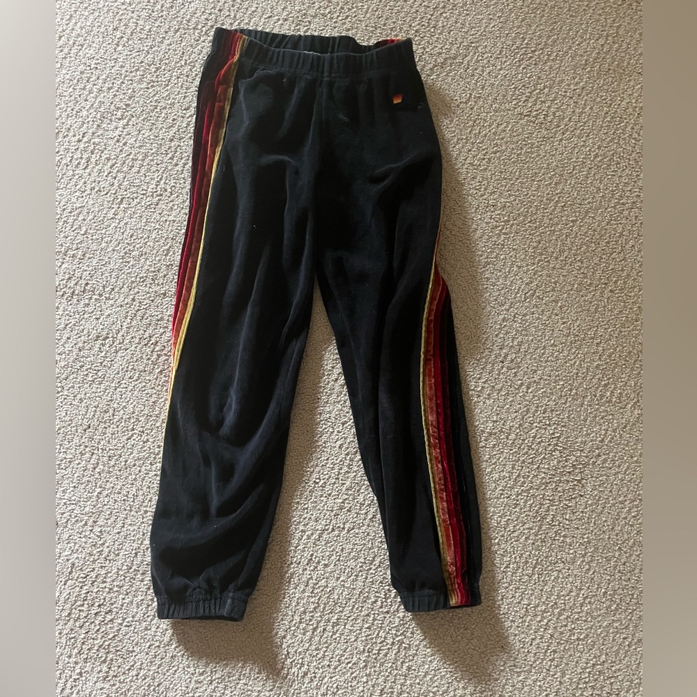 Girls aviator nation sweatpants